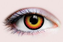 Primal Werewolf II- Orange Coloured Contact Lenses