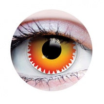 Primal Pennywise - Orange and Yellow Coloured Contact Lenses