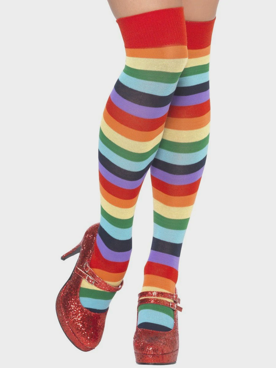 Clown Adult Long Socks