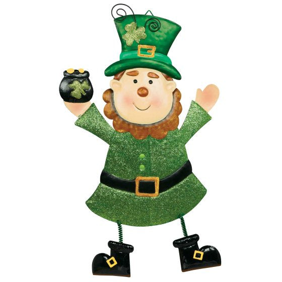 St Patrick's Leprechaun Metal Hug
