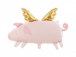 Pig with Wings  Foil Balloon