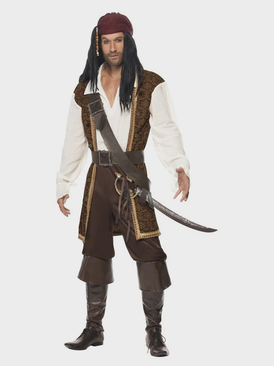 High Seas Pirate Mens Costume
