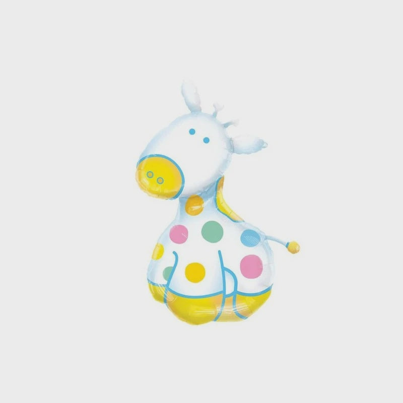 Soft Giraffe Baby Balloon