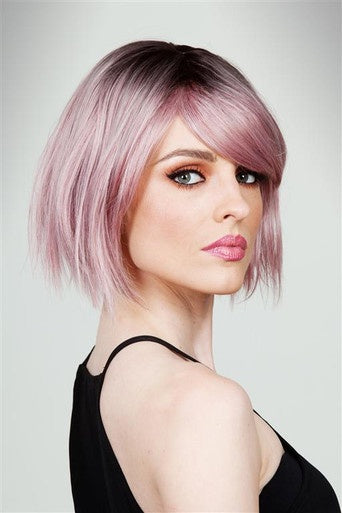 Deluxe Pink Ombre Bob Fashion Wig