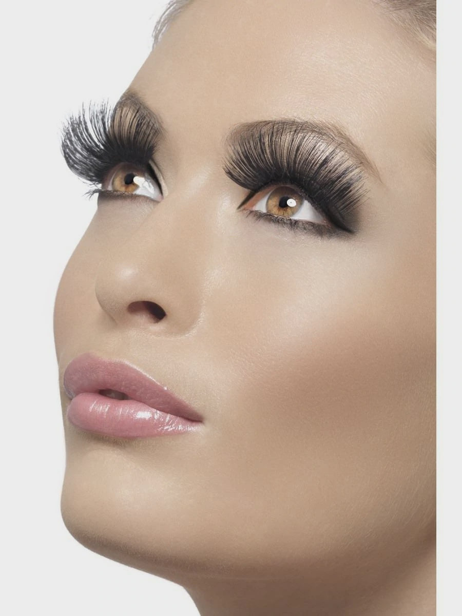 Long Black 60s Style Eyelashes