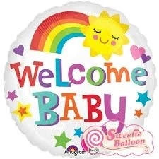 Welcome Baby Foil Balloon