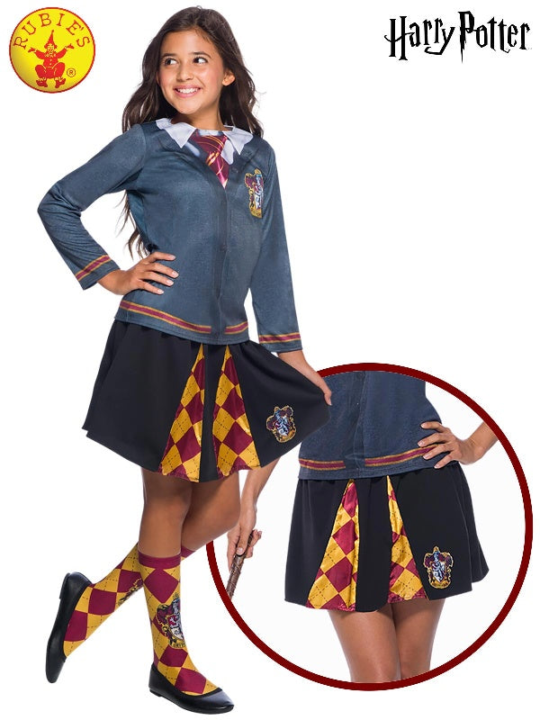Gryffindor Girls Skirt - One Size (5-7 Years)
