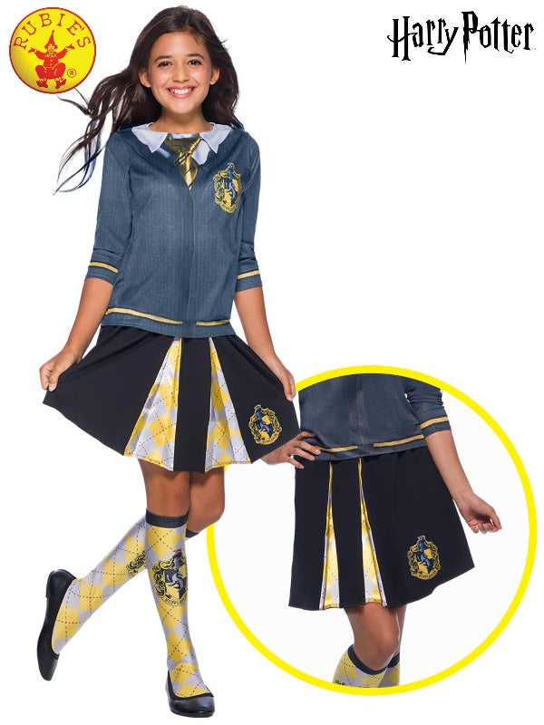 Hufflepuff Girls Skirt - One Size (5-7 Years)