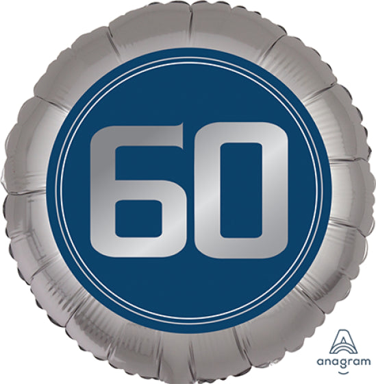 Happy Birthday Man 60 Foil Balloon