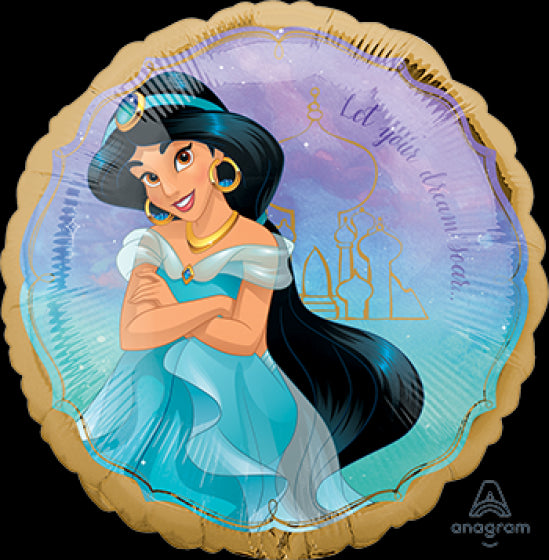 Jasmine Once Upon a Time Foil Balloon