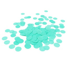 Mint Round Paper Confetti 15g