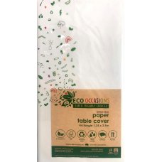 White Paper Rectangle Table cover