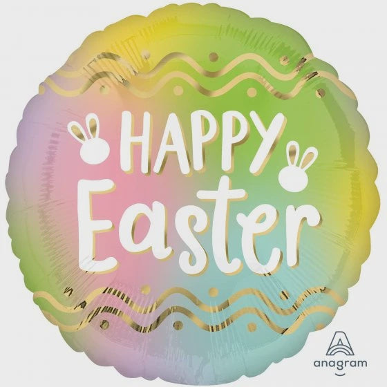 Happy Easter Ombre Foil Balloon