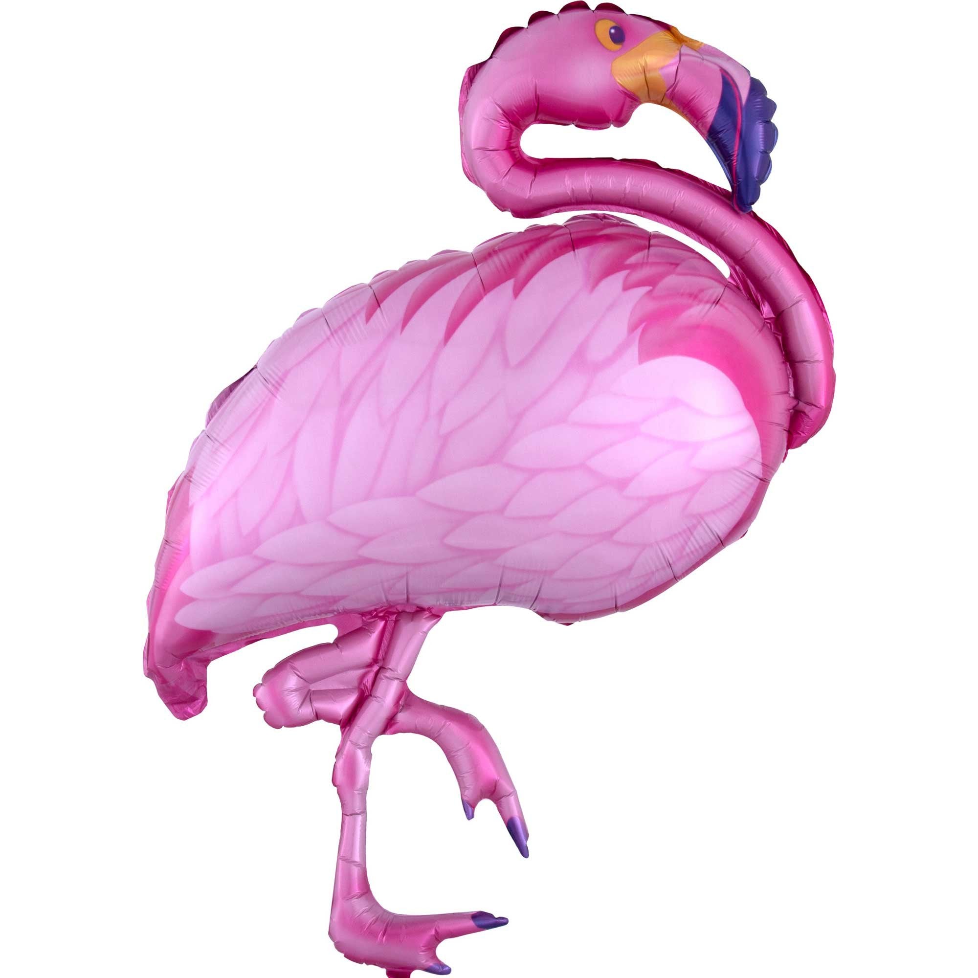 Pink Flamingo Supershape Foil Balloon
