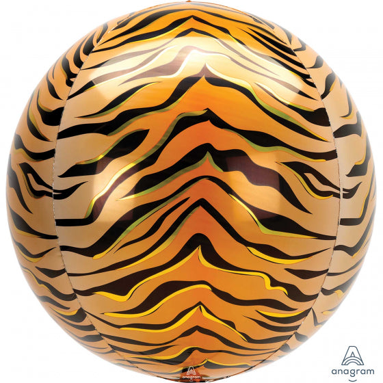 Tiger Print Orbz Balloon