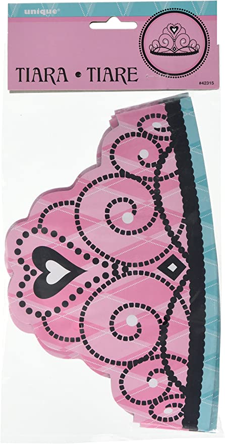 Pink Paper Tiara