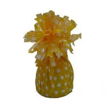 Yellow Dotty Balloon Weight