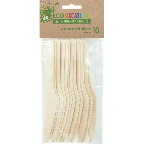 Wooden Knife 10 Pk