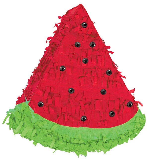 Mini Watermelon Pinata Decoration