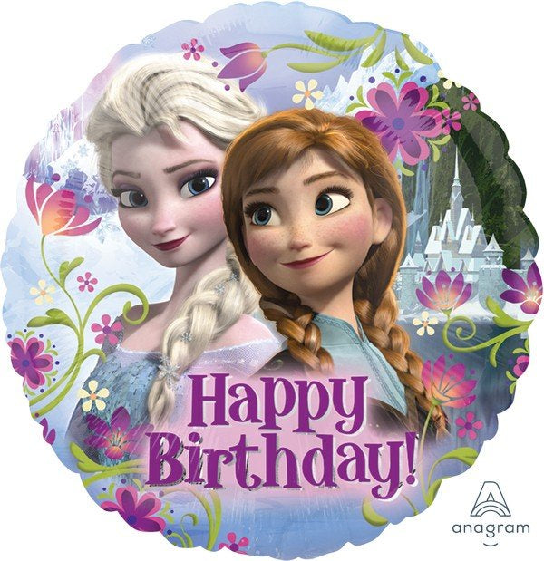 Frozen Happy Birthday Foil Balloon