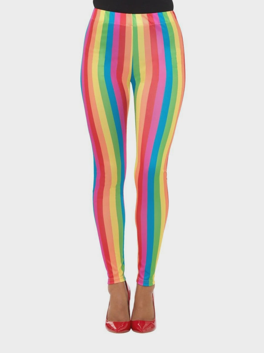 Rainbow Clown Womens Leggings