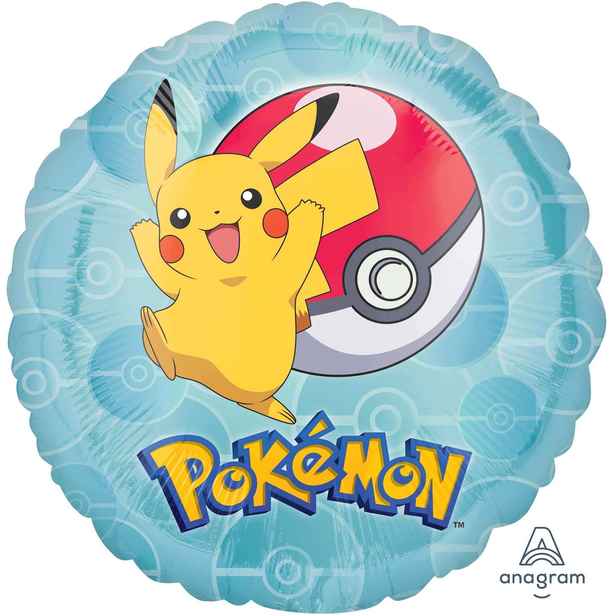 45cm Standard HX Pokemon Foil Balloon