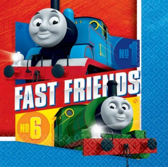 Thomas and Friends Napkins