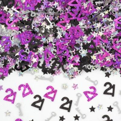 21 with Keys and Stars Scatters