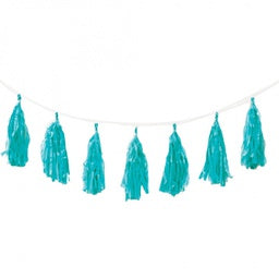 Turquoise Tassel Garland