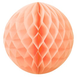 Peach Honeycomb Ball 35 cm