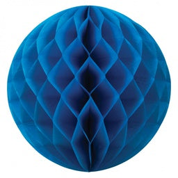 True Blue Honeycomb Ball 35 cm