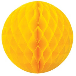 Yellow Honeycomb Ball 35 cm