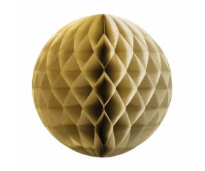 Gold Honeycomb Ball 25 cm