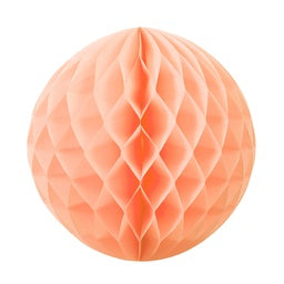 Peach Honeycomb Ball 25 cm