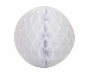 White Honeycomb Ball 25 cm