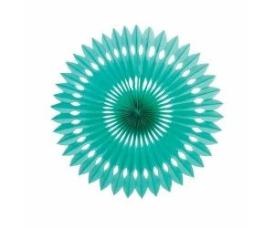 Turquoise Hanging Fan 40 cm