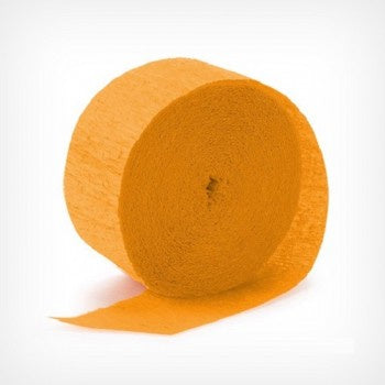 Honey Yellow Crepe Streamer