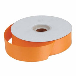 Orange Satin Tear Ribbon