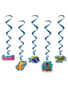 Under the Sea Whirls, Pack of 5