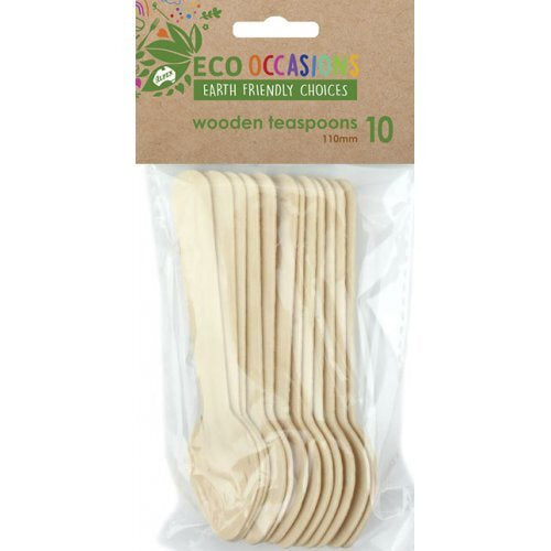 Wooden Teaspoon 10pk