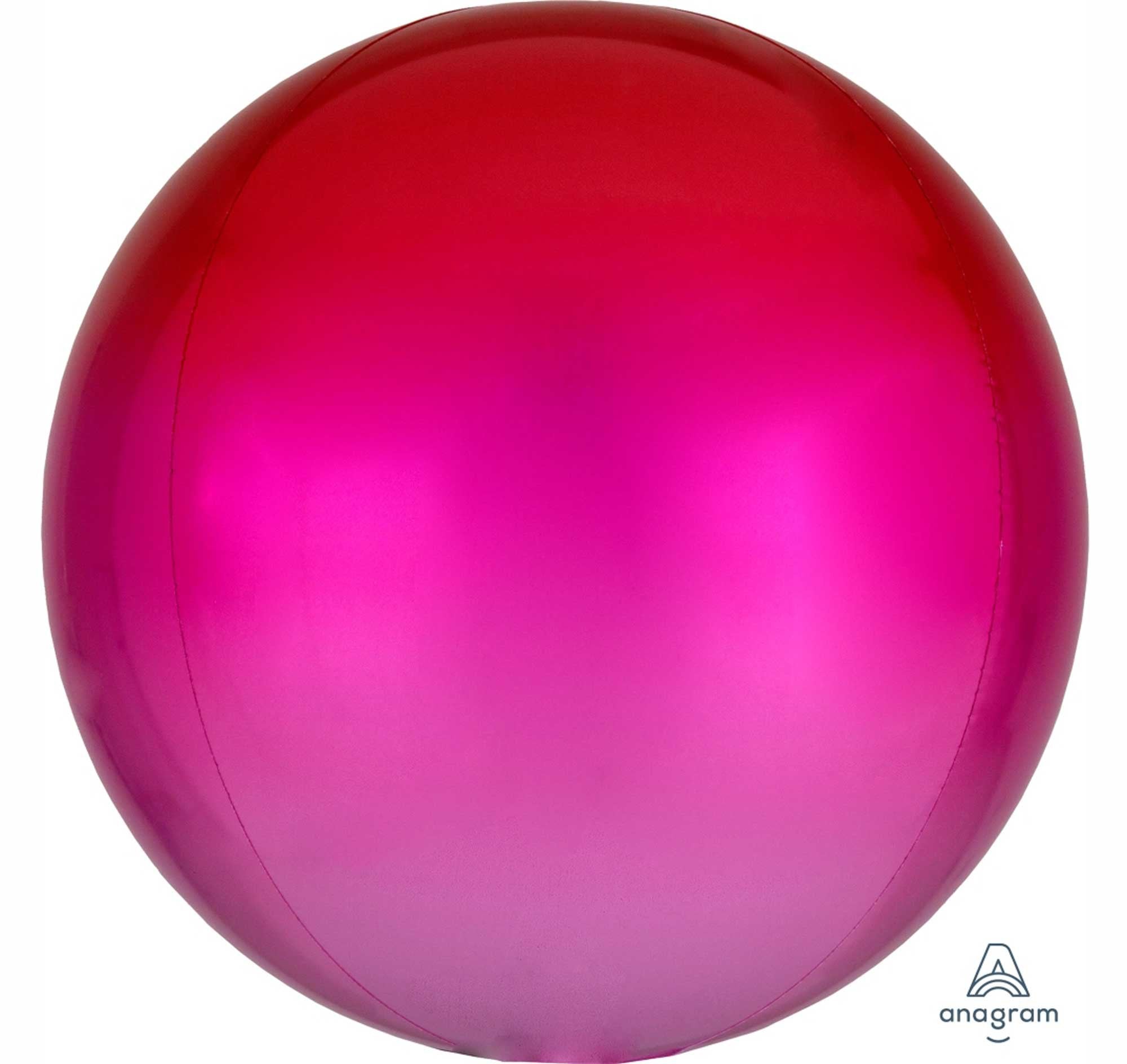 Ombre Red & Pink Orbz