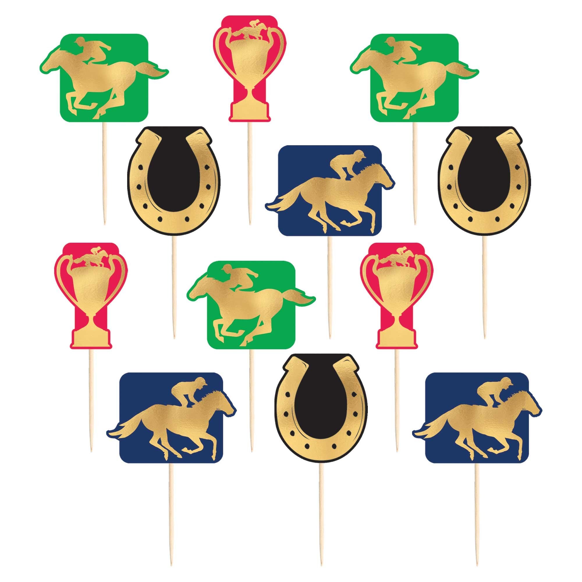 Derby Day Horse Racing Picks Foil Hot Stamped