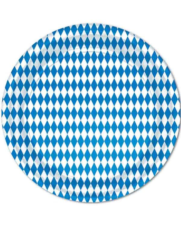 Blue & White Plates 9 inch