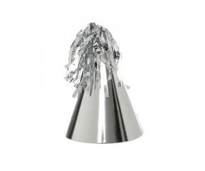 Silver Party Hats 10 Pack