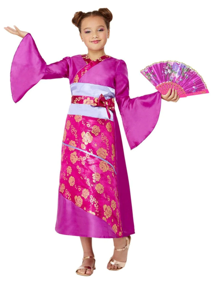 Purple Geisha Girls Costume