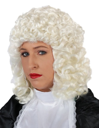 White Barrister Wig
