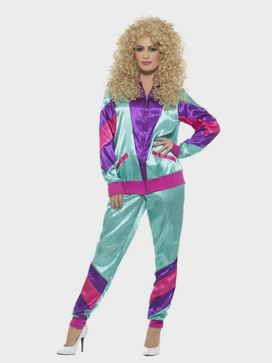80s Height of Fashion Shell Suit Womens Costume