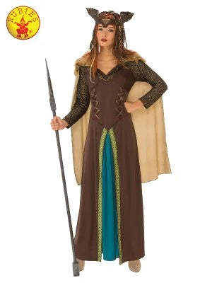  3PC Medieval Viking Costume Small / Brown/Black