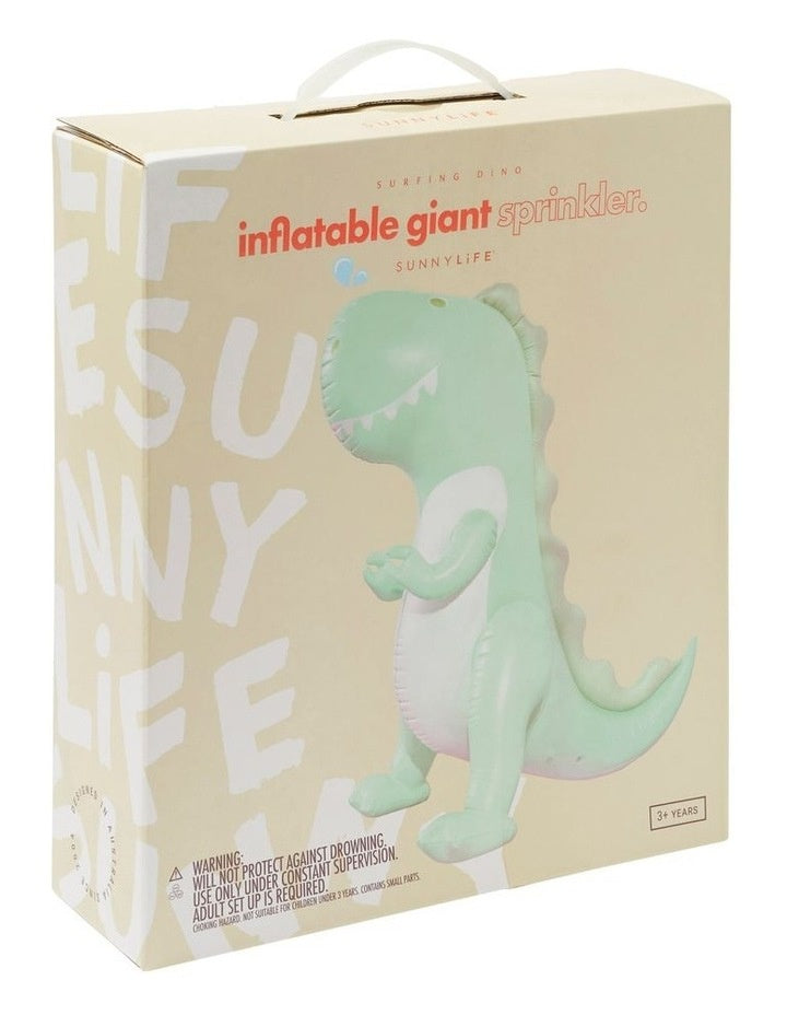 Sunnylife Inflatable Giant Sprinkler Dinosaur