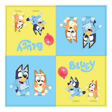 Bluey Lunch Napkins Pack of 16